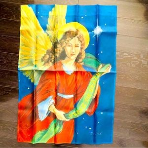 Angel Peace on Earth flag, large